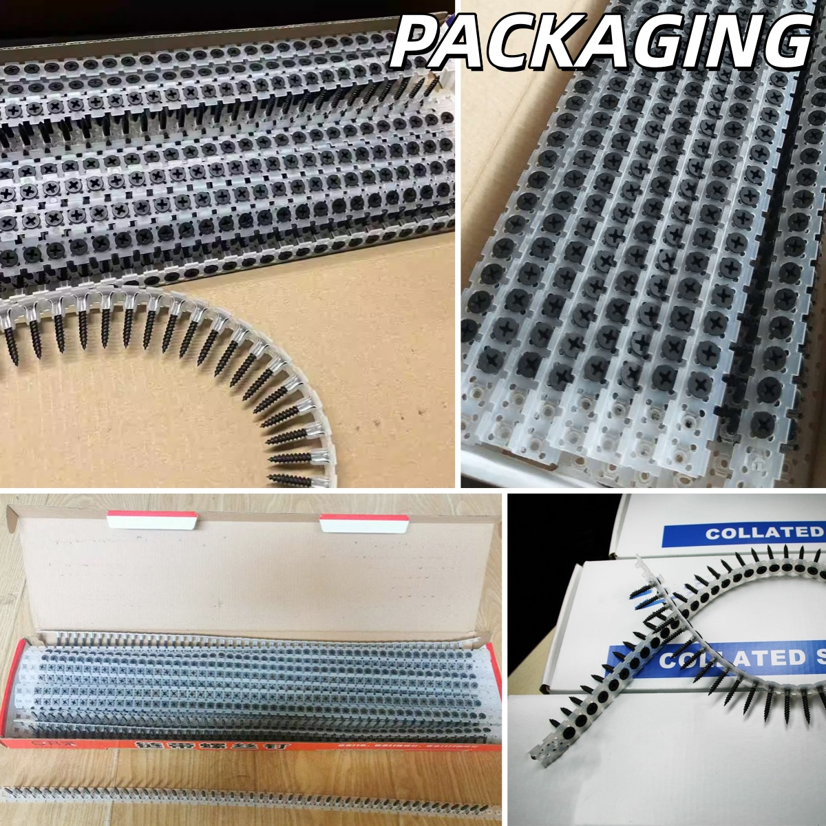 Collated Drywall Screws PACKAGING