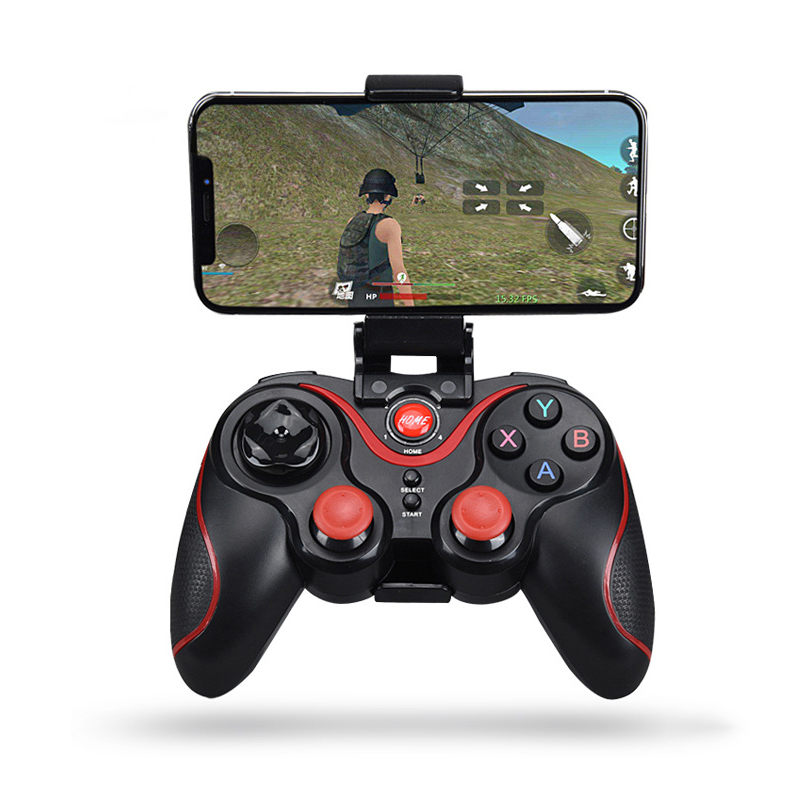 Wireless Android Gamepad Z6 X3 Wireless Joystick Game Controller bluetooth BT3.0 Joystick For Mobile Phone Tablet TV Box Holder