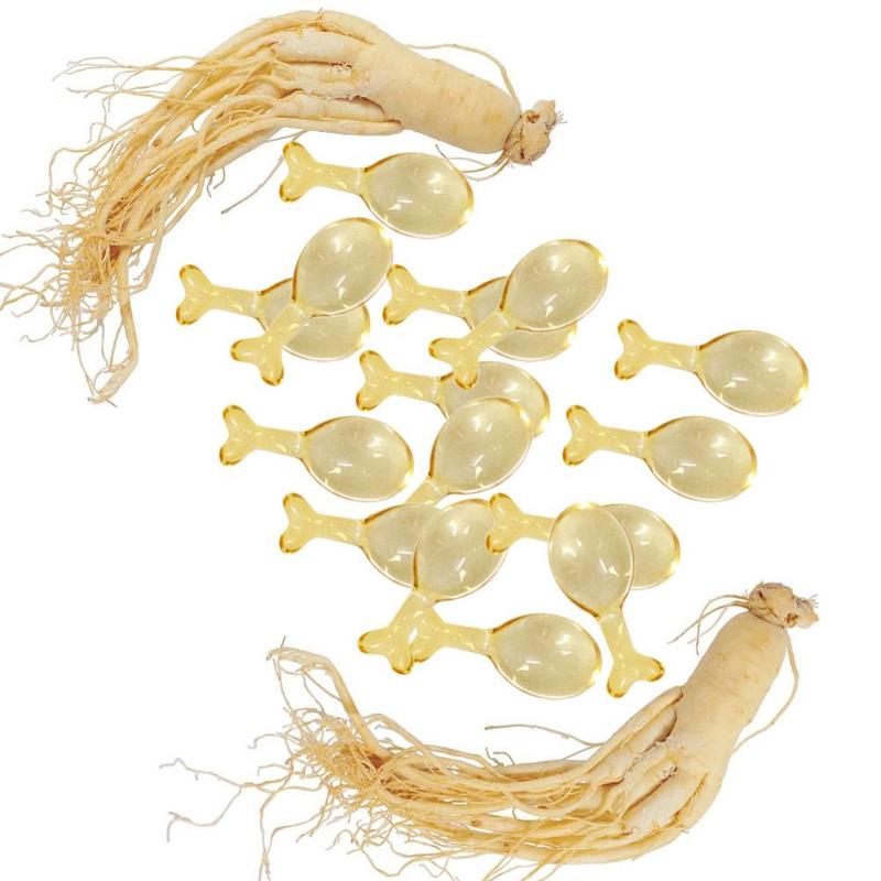 10PCS Ginseng EGF Reverse Spatiotemporal Capsule Liquid in Hydrating Moisturizing K9E5