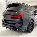 Glossy Black Bodykits Front Bumper Lip Rear Diffuser Splitters Roof Spoiler For BMW X7 G07 M Sport 2019 2020 Car Body Kits