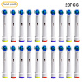 16/20pcs Electric Toothbrush Replacement Brush Heads for Oral B Sensitive Brush Heads Soft Bristles D25 D30 D32 4739 3709