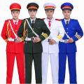 National Flag male Uniform Institutions honour guard public functionary Chorus Performance Military Clothing Flag Raiser Clothes