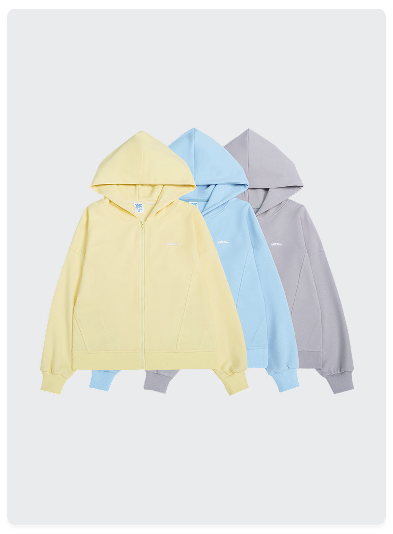 Zipper Up Hoodie