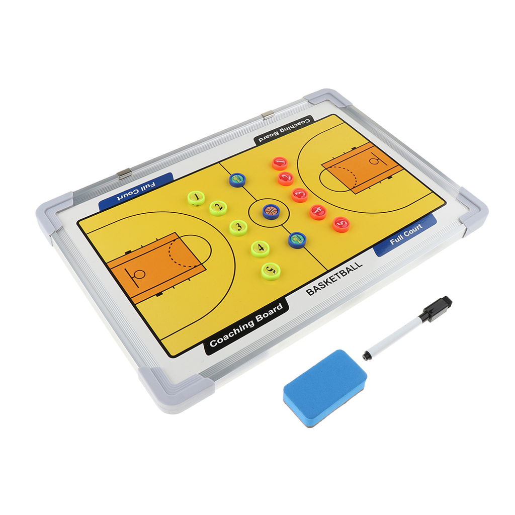 Basketball Coaching Marker Board Tactic Training Clipboard Reliable