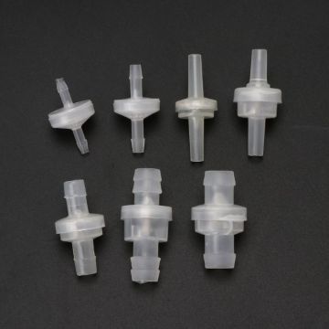 Plastic One-Way Non-Return Water Inline Fluids Check Valves for Fuel Gas Liquid