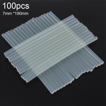 50-100pcs/lot 7mmx190mm Hot-melt Gun Glue Sticks Gun Adhesive DIY Tools for Hot-melt Glue Gun Repair Alloy Accessories