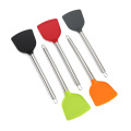 Multicolored Non-stick Cooking Turners Spatula Heat-Resistant Spoon Scoop Turner Flexible Kitchen Cooking Tools