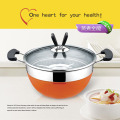 ChaoZhou stainless steel Colorful soup pot