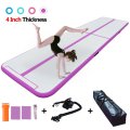 AirTrack Tumbling 3m Air Track Inflatable Gymnastics Floor Trampoline Electric Air Pump for Home Use/Training/Cheerleading/Beach