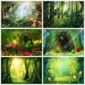 Fairy Tale Wonderland Dreamy Fantasy Forest Jungle Nature Scenery Spring Backdrop Vinyl Photography Background For Photo Studio