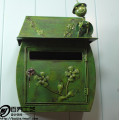 Garden decor / Villa mailbox /Green Ant Iron Mailbox Waterproof Home Decoration Garden mailbox