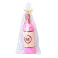Creative Red Wine Bottle Shape Towel Gift Present Soft Cotton Face Towel Gift Wedding Gift Home Decoration