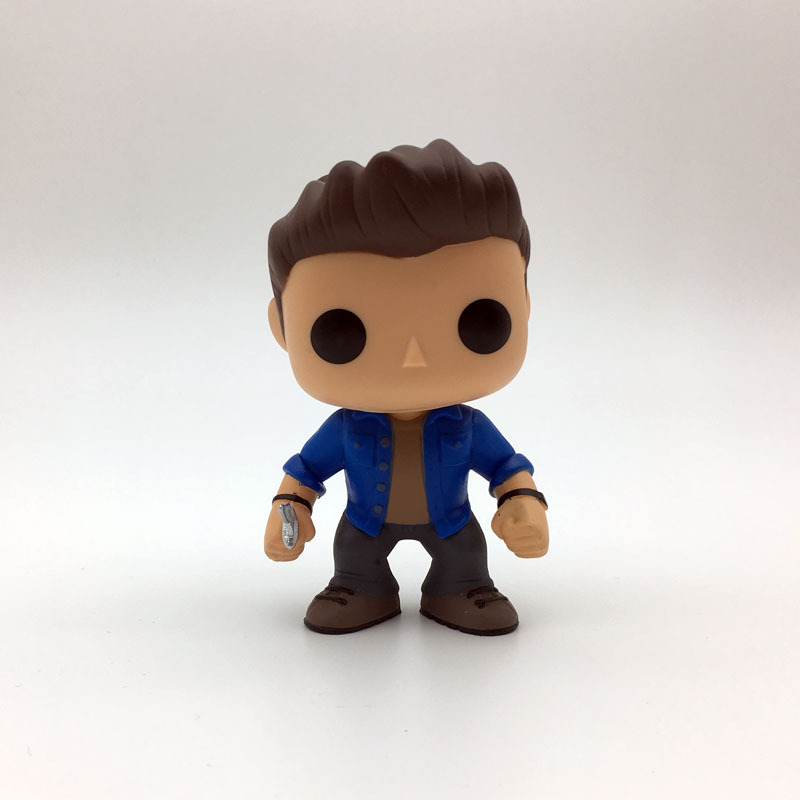 10cm Supernatural SPN Character Castiel 95 & Dean 94 Action Figure Toys