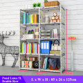 Creative Modern Nonwoven Simple Bookshelf Floor Easy Moving DIY Home Decoration Dorm Shelf Bookcase Kids Book Storage Organizer