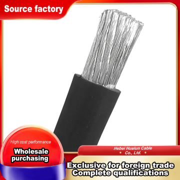 Aluminum Alloy Welding Machine Cable with Rubber Sheath
