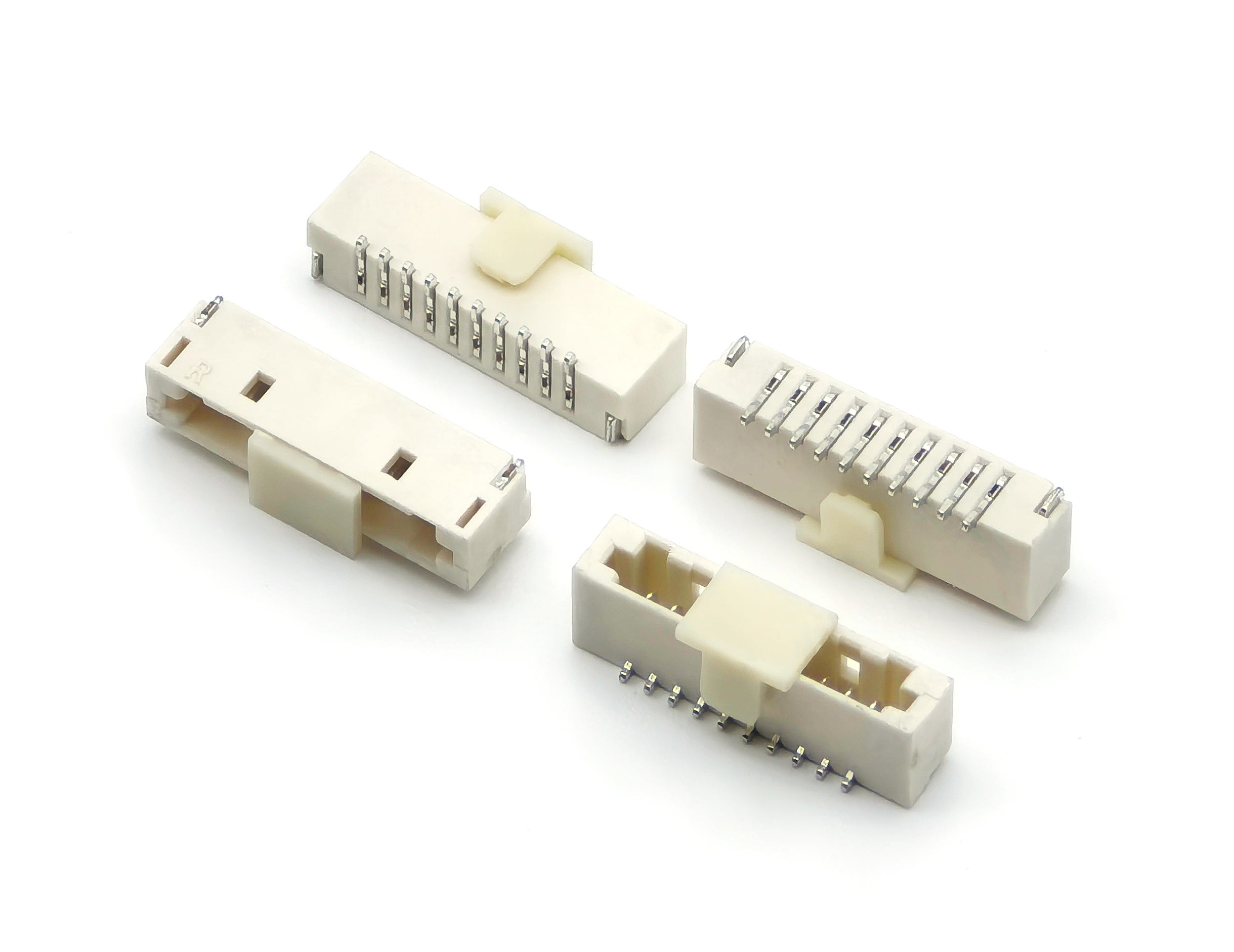 1.0mm Wafer Vertical SMT Type Pin header Connector LCP 10P