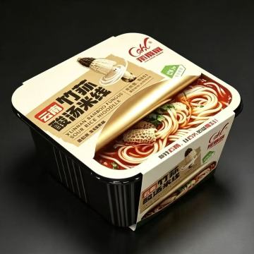 Gourmet Bamboo Fungus Sour Soup Rice Noodles