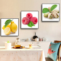 Canvas Pictures For Kitchen Room Wall Art Lemon Cherry Lime Olives Fresh Fruits HD Painting Posters and Prints Home Decoration