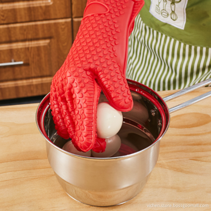 kitchen silicone heat resistant oven Gloves