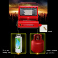 2 In 1 Outdoor Heater Cooker Gas 1.3kw Travelling Camping Hiking Picnic Equipment Dual-Purpose Use Stove Heater Iron