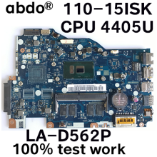 For Lenovo 110-15ISK Notebook Motherboard BIWP4 / P5 LA-D562P CPU Pentium 4405U 4GB RAM 100% test work free shipping