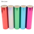 Chzimade 1Roll 5M Holographic Hot Stamping Foil Paper Heat Transfer For Garment Leather Diy Handmade Crafts