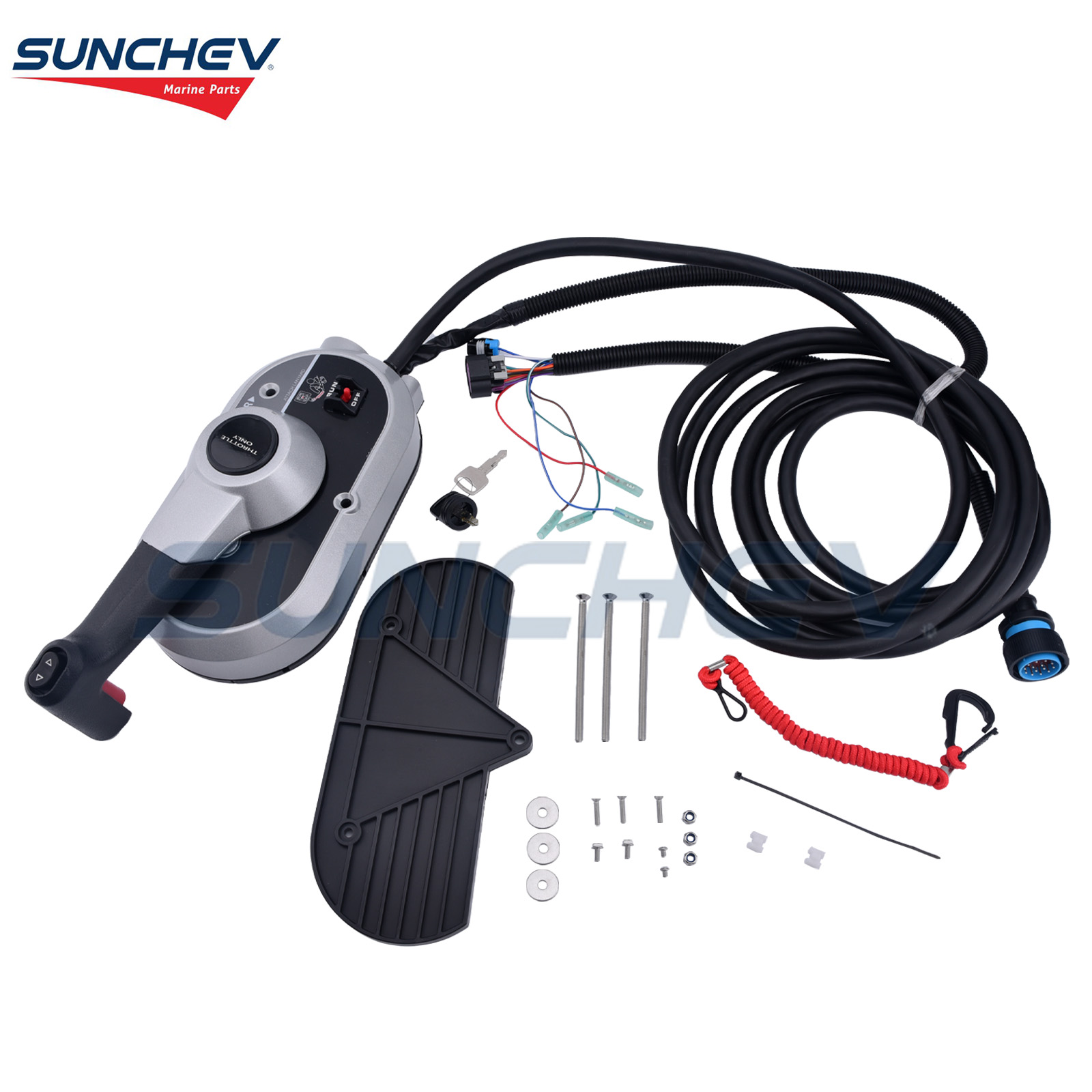 8M0138640 Remote Control Assy For Mercury 15hp