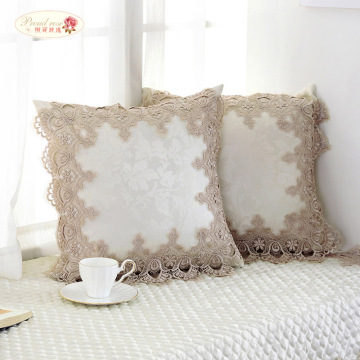 Proud Rose European Style Lace Pillowcase Back Cushion Fashion Romantic Home Decoration The Office Back Cushion With Pillow Core