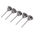 Kitchen Accessories 5 PCS 15mm Stainless Steel Wire Pot Brush Attachments For Rotary Tools Straight Grinder Bowl Type Brushes