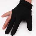 4 Colors Spandex Snooker Billiard Cue Glove Pool Left Hand Open Three Finger Accessory for Unisex Women and Men