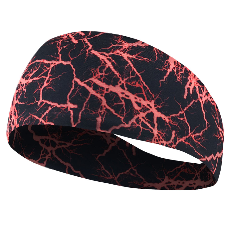 GOBYGO Lyca Absorbent Cycling Yoga Sport Sweat Headband Men Sweatband For Men and Women Yoga Hair Bands Head Sweat Bands
