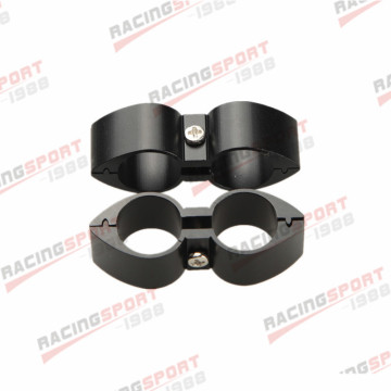 2PCS -10AN 10AN Billet Fuel Silver/BLACK/GOLDEN/BLUE/RED Hose Separator Fittings Adapter Butterfly