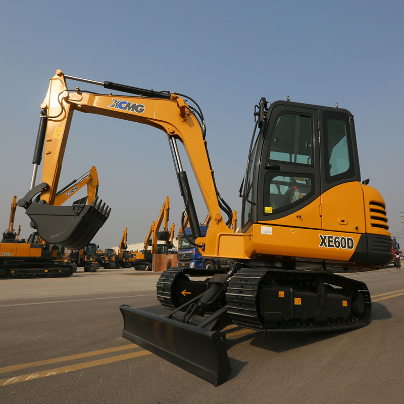 XCMG XE60D 6ton hydraulic crawler excavator