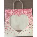 Custom Valentine Gift Kraft Paper Bag