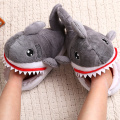1 Pair Shark Shape Slippers Animal Funny Indoor Floor Home House Shoes