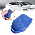 1pcs Plastic 3 Buttons Remote Case Car Key Shell with Battery Fit For Ford Transit MK7 2006-2014 Auto Accessories