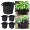 Geotextile Fabric Planting Bag 3/5 Gallon Plants Flower Cultivation Pot Big Capacity Vegetable Growing Home Gardening Accessory