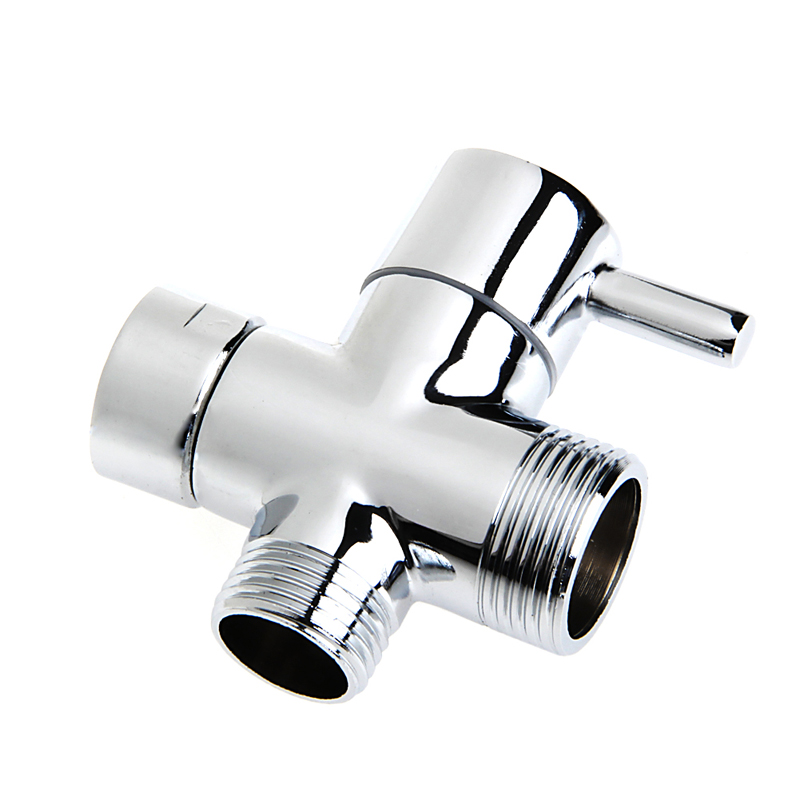 New T-adapter 3 Ways Valve For Diverter Bath Toilet Bidet Sprayer Shower Head