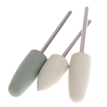 1pcs Silicone Rubber Handpiece Polishing Burs Set Dental Lab Cone Shape Grinding Heads Oral Hygiene Equipment