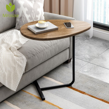 Mrosaa Home Side Table Furniture Coffee Tea Table for Living Room End Table Sofaside Bedside Minimalist Small Desk