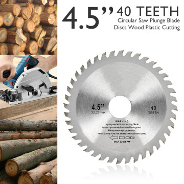 1pc 115mm 40 Teeth Circular Carbide Saw Blades Cutting Wood For Angle Grinder Saw Disc Wood Cutter Saw Blade For Cutting Wood