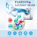 10pcs Multifunction Colorful Laundry Bead Candy Laundry Balls Lasting Fragrance Cleaner Capsules Washing Liquid Water Fragrance