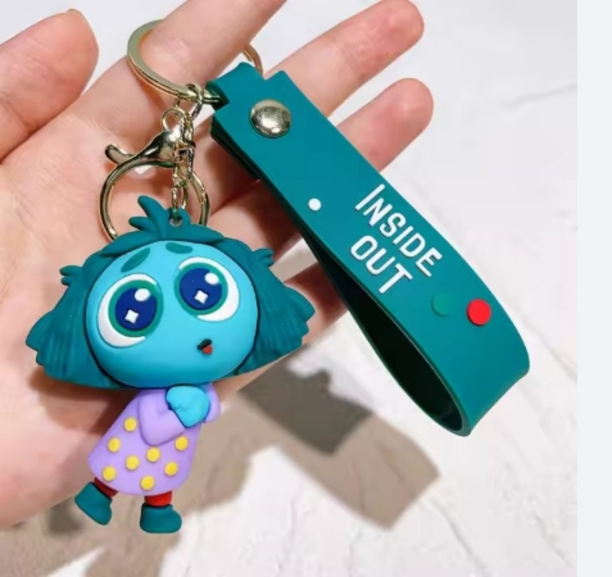 soft rubber keychain