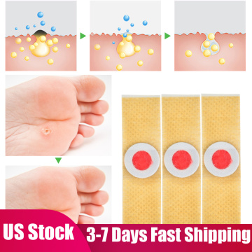 50pcs/set Anti-callus Foot Patch Adhesive Callus Cushions Foam Round Toe Feet Corn Bunion Protectors Pads For Women Men Care