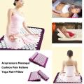 Massager Cushion Massage Mat Acupressure Relieve Back Body Pain Spike Mat Acupuncture Massage Yoga Mat with Pillow