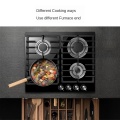 European-Style Four-Eye Stove Household Gas Stove Natural Gas 4-Head Stove Gas Set Embedded Desktop