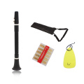 Mini Bb B Flat Clarinet Clarionet with Cleaning Cloth Reeds Carrying Bag Woodwind Instrument for Beginners Practice