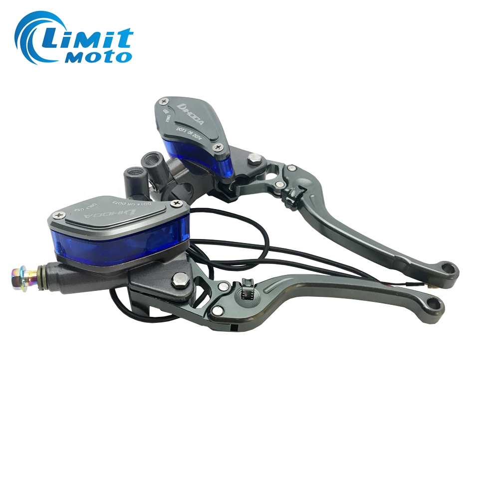 Universal 22mm 7/8'' Motorcycle Brake Clutch Master Cylinder Hydraulic Pump handle For Honda Yamaha Kawasaki Suzuki 50CC - 300CC