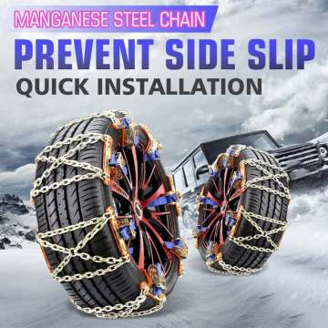Universal Truck Car Wheels Tyre Tire Snow Chains Ice Chains Belt Winter Anti-skid Vehicles SUV Wheel Chain Mud Road Safe Safety