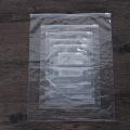 5PCS/pack Clear Transparent Plastic Package Cloth Travel Storage Pouch Waterproof Zipper Lock Travel Clothes Storage Bag